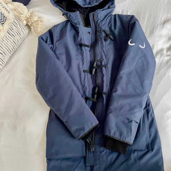 WUXLY DOE PARKA BLUE SMALL - Picture 2 of 10